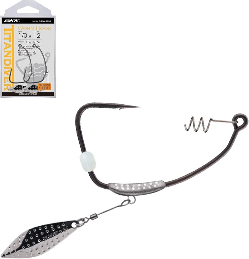 BKK TITANDIVER Soft Plastic Hook - Image 1